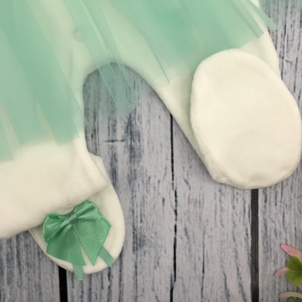 259-Б. Комбинезон с шапкой, хлопок 80% велюр 20% ПЭ бирюза