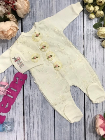 Купить оптом 122. Комбинезон с шапкой,100% хлопок интерлок в Химках