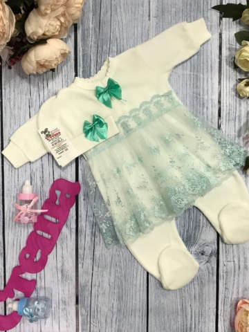 Купить оптом 129. Комбинезон ясельный с шапкой,100% хлопок интерлок в Химках