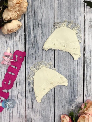 144. Чепчик, хлопок 100 % интерлок пенье