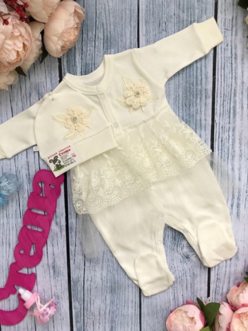 Купить оптом 163.Комбинезон ясельный, хлопок 100 % интерлок в Химках